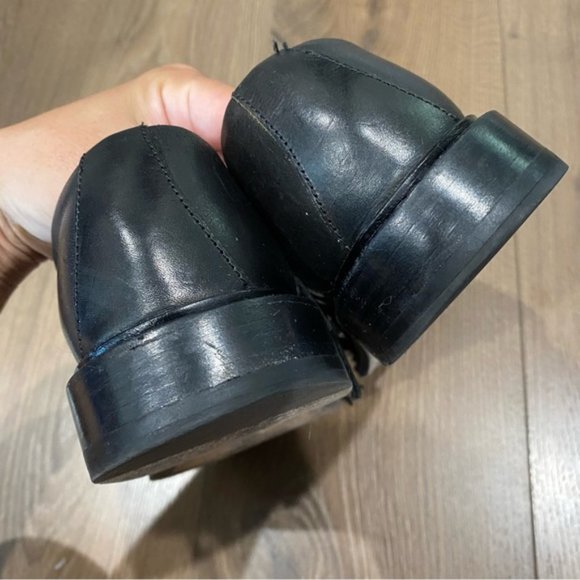 Rag & Bone Leather Strap Sandals Black 39 - Picture 8 of 9